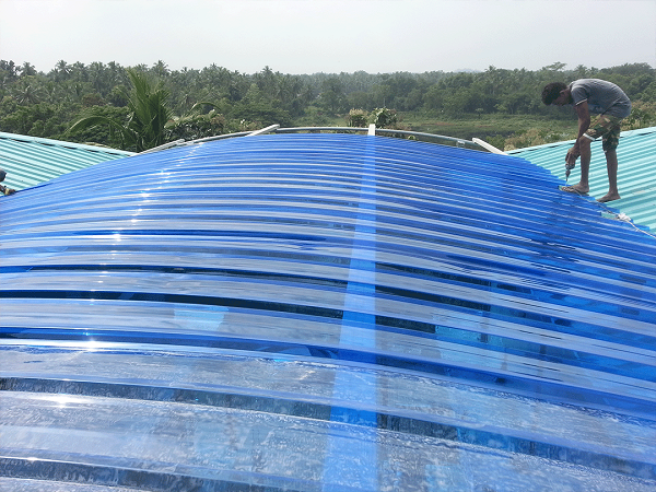 840浪瓦1000平，屋顶板，斯里兰卡项目 (4)