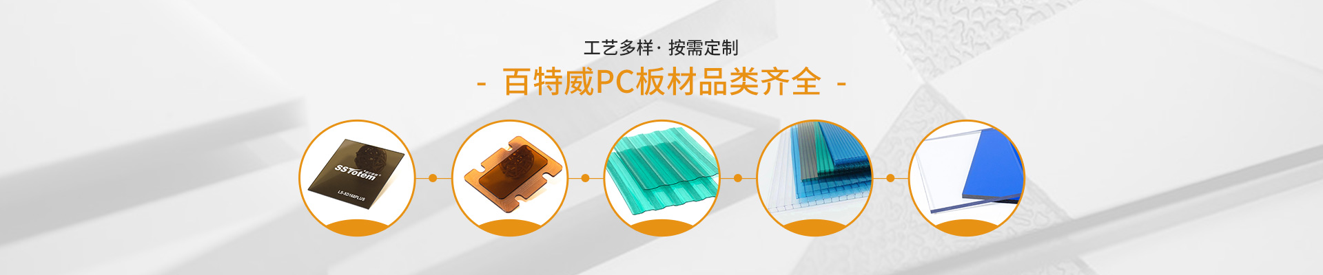 百特威PC板材品类齐全